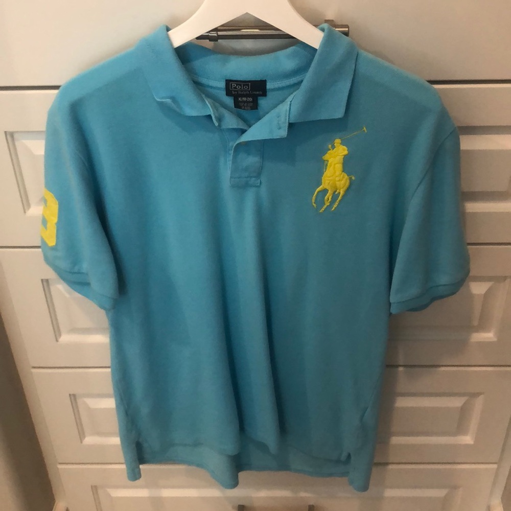 Polo Ralph Lauren Big Boys Mesh Cotton Polo